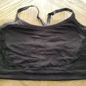 Torrid Lace Accent Racerback Sports Bra